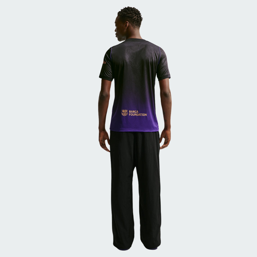 Nike FC Barcelona 2026/27 Men's Away Replica Jersey - Field Purple/Black/Metallic Gold