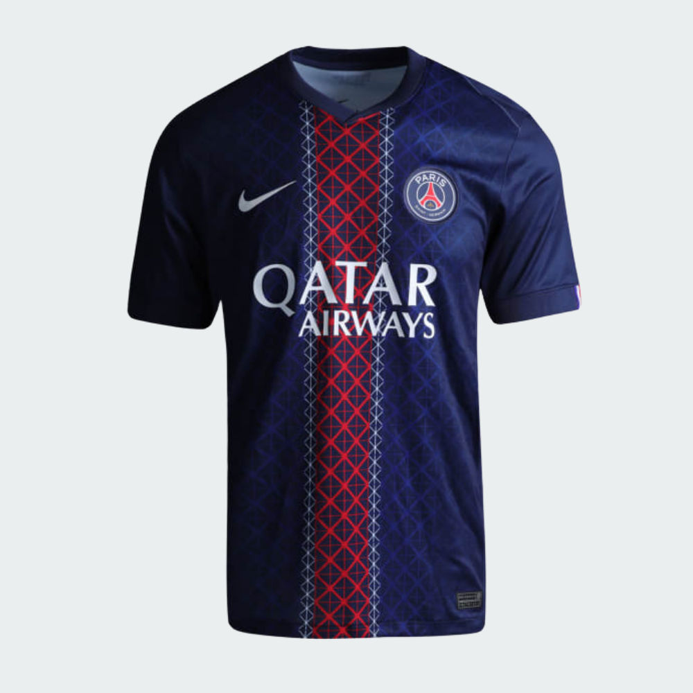 Nike Paris Saint-Germain 2025/26 Men's Home Replica Jersey - Midnight Navy