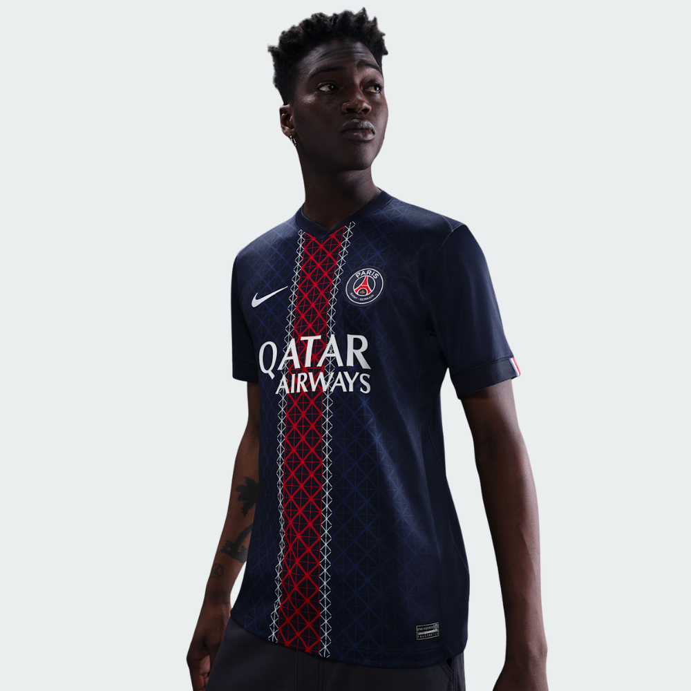 Nike Paris Saint-Germain 2025/26 Men's Home Replica Jersey - Midnight Navy