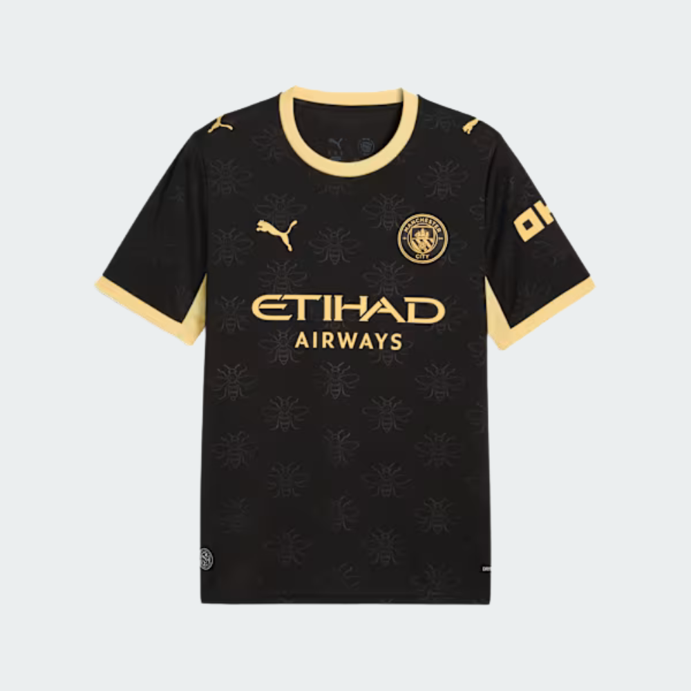 PUMA Manchester City 2026/27 Men's Away Jersey - PUMA Black/Flaxen