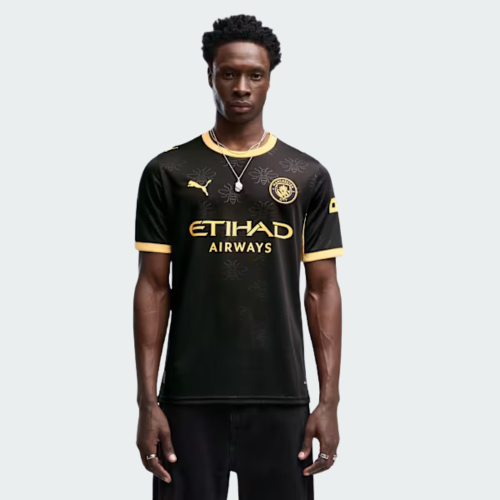 PUMA Manchester City 2026/27 Men's Away Jersey - PUMA Black/Flaxen