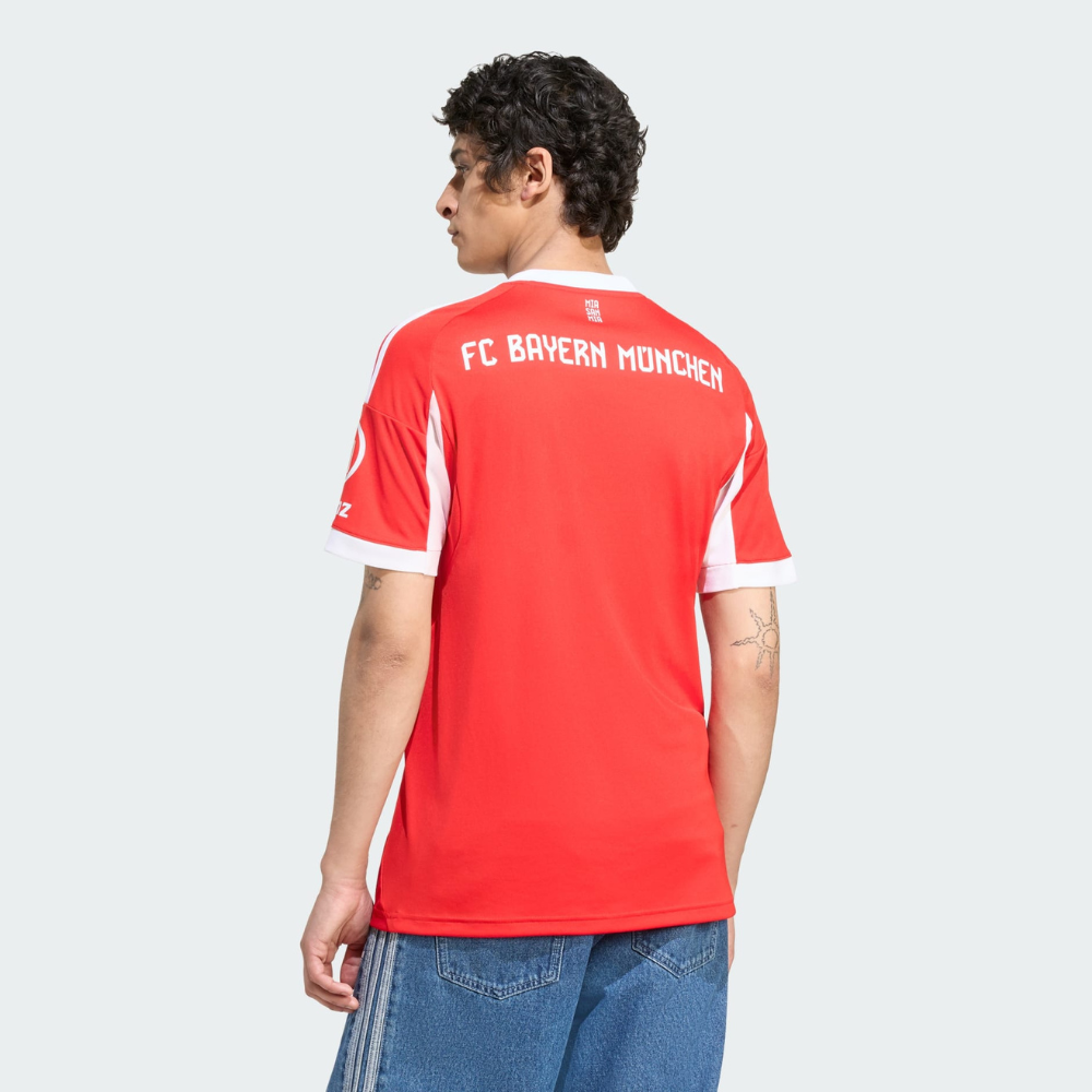 adidas FC Bayern München 2025/26 Men's Home Jersey - Red