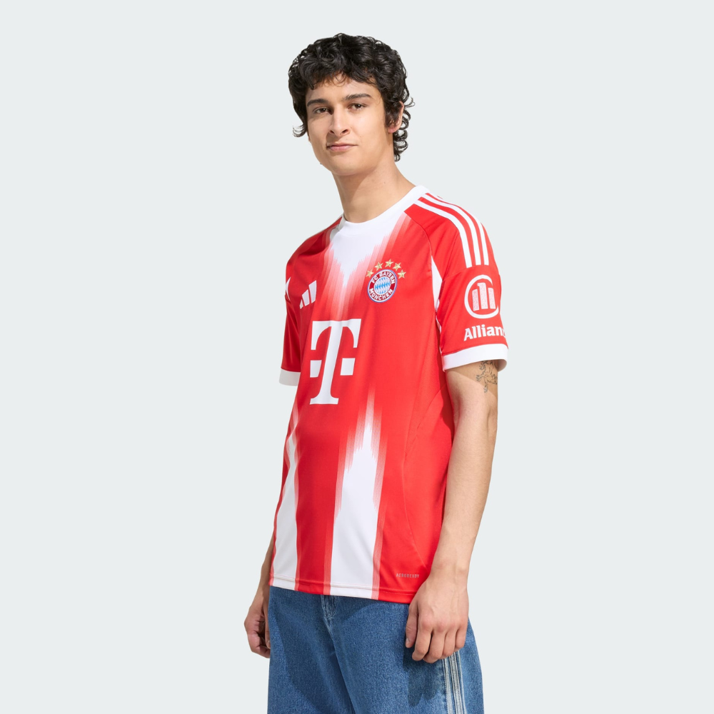 adidas FC Bayern München 2025/26 Men's Home Jersey - Red