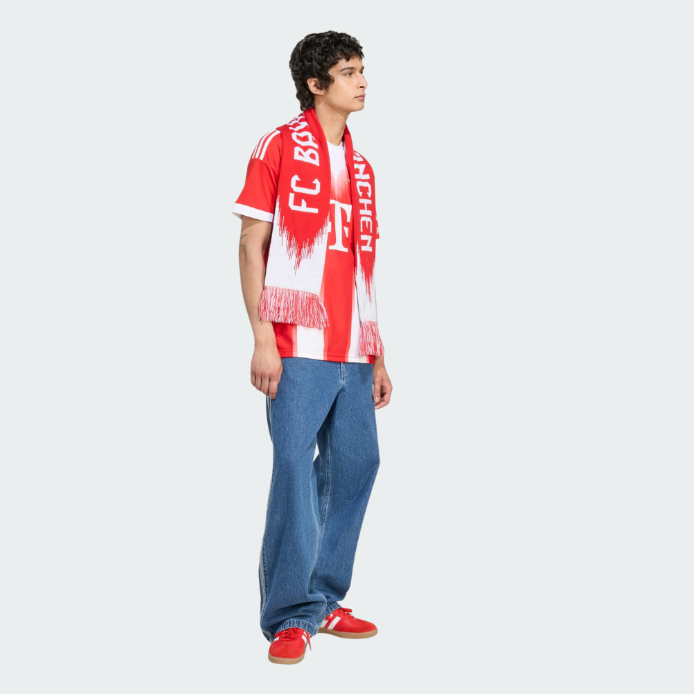 adidas FC Bayern München 2025/26 Men's Home Jersey - Red