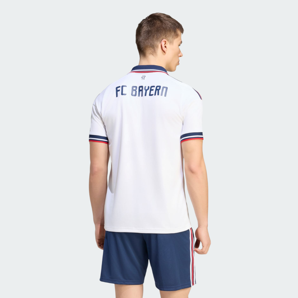 adidas FC Bayern München 2026/27 Men's Away Jersey - White