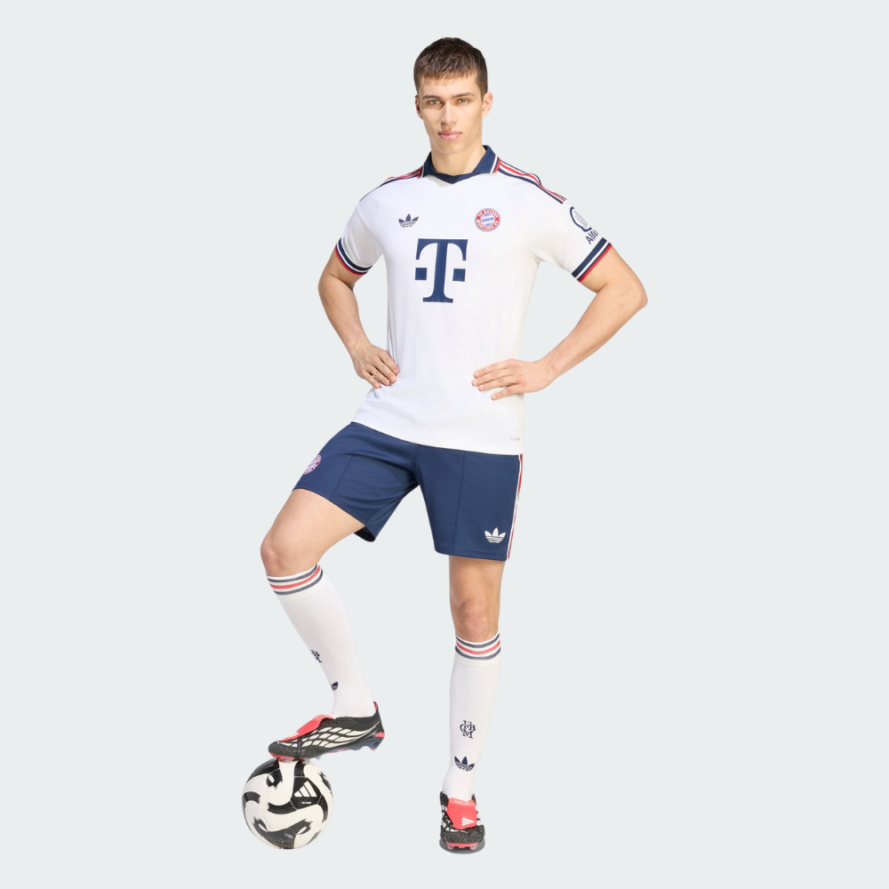 adidas FC Bayern München 2026/27 Men's Away Jersey - White