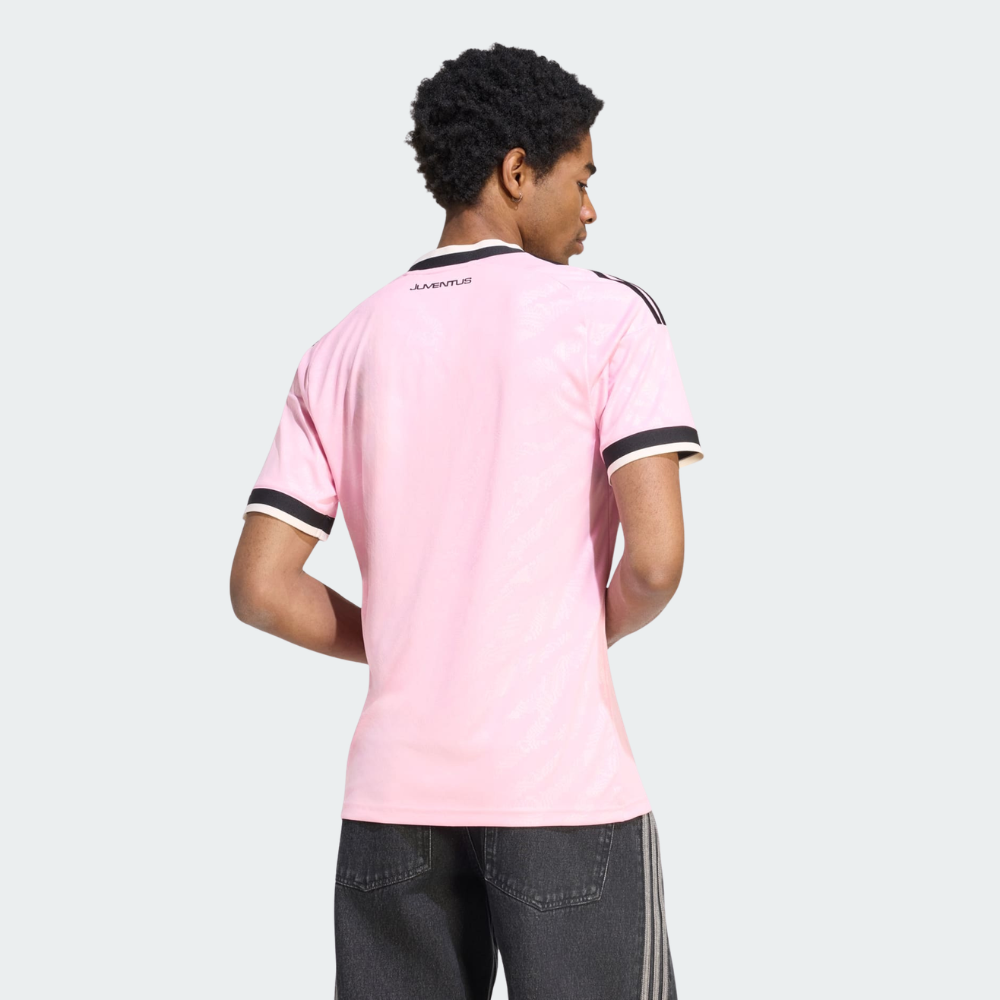 adidas Juventus 2026/27 Men's Away Jersey - True Pink/Black