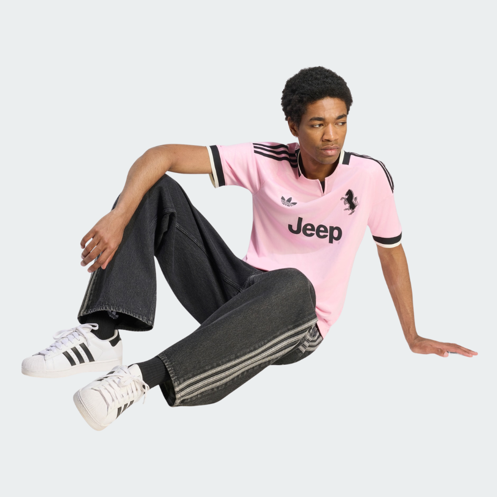 adidas Juventus 2026/27 Men's Away Jersey - True Pink/Black