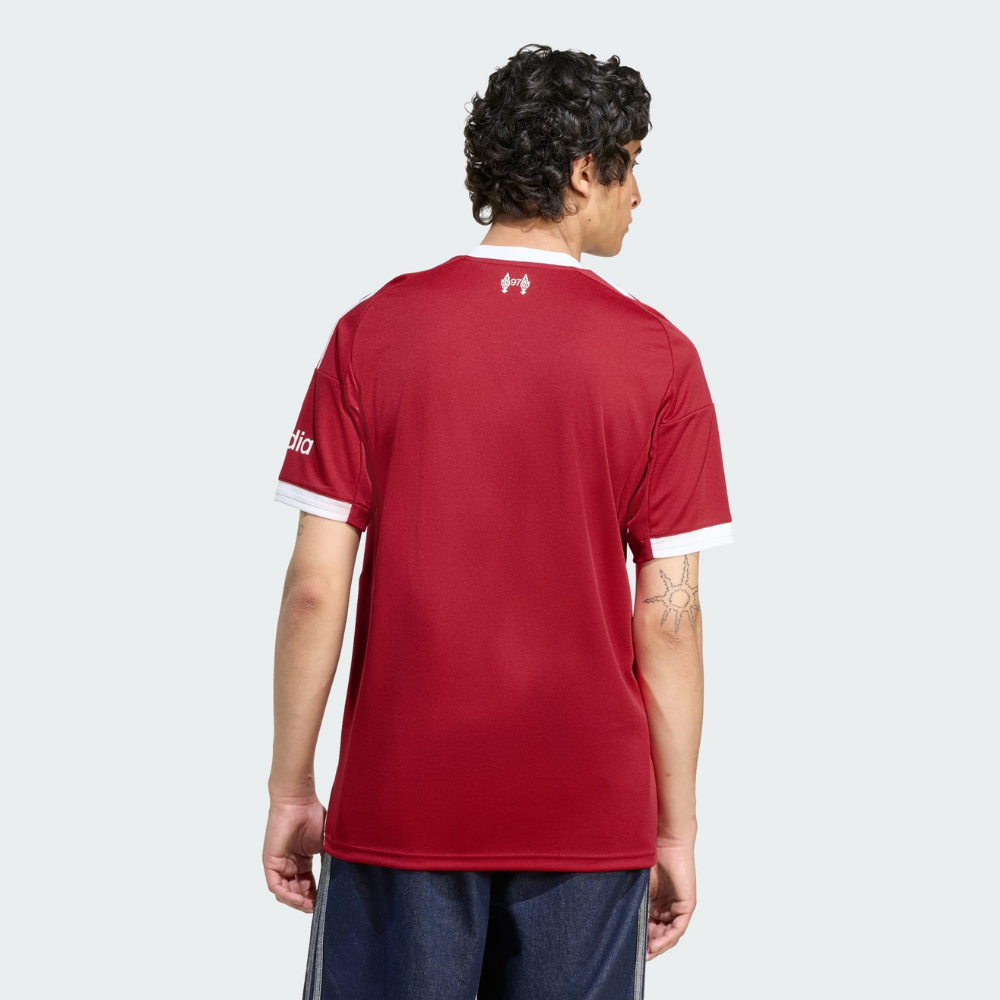 adidas Liverpool FC 2025/26 Home Jersey Men’s Football Shirt Red Slim Fit