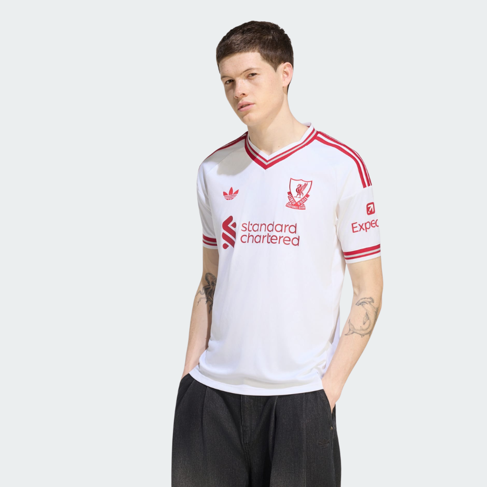 adidas Liverpool FC 2026/27 Men's Away Jersey - White