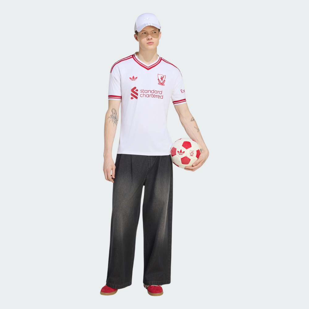 adidas Liverpool FC 2026/27 Men's Away Jersey - White