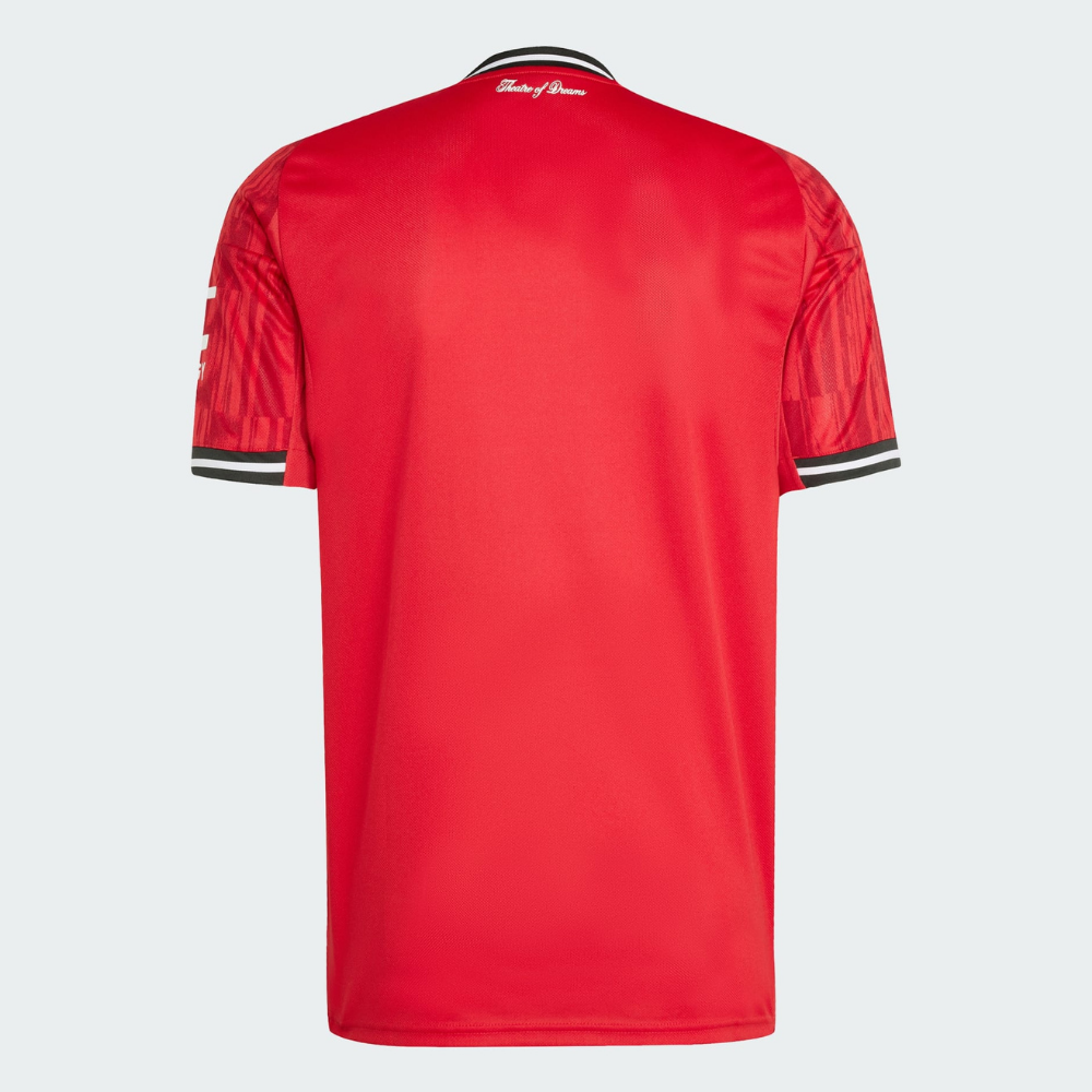 adidas Manchester United 2025/26 Home Jersey Men’s Football Shirt Red Slim Fit