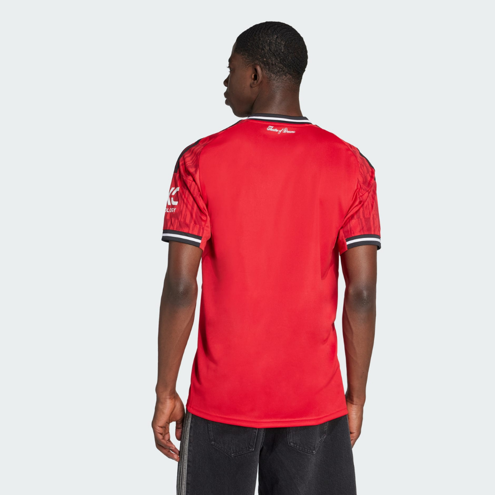 adidas Manchester United 2025/26 Home Jersey Men’s Football Shirt Red Slim Fit