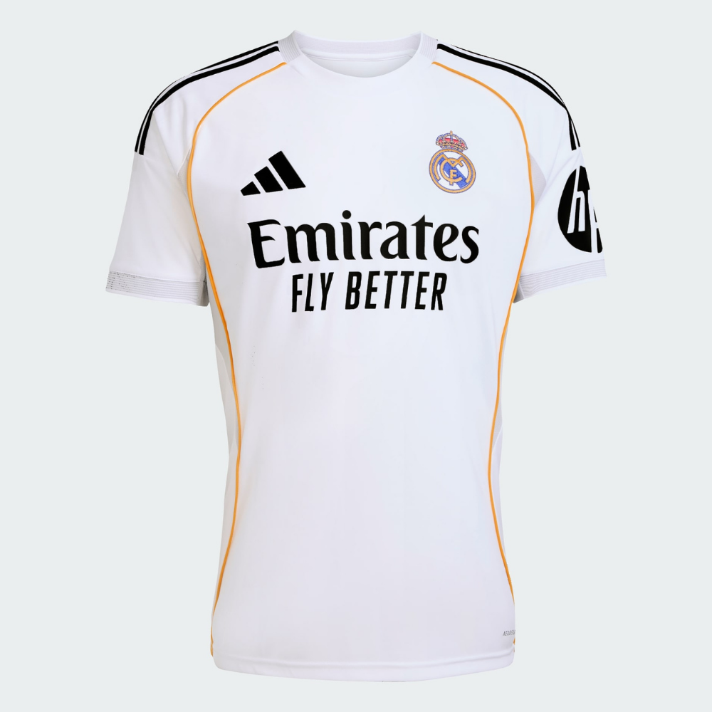 adidas Real Madrid 2025/26 Men's Home Jersey - White