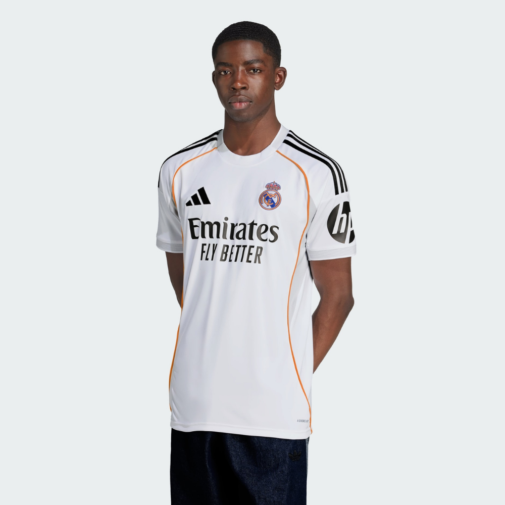 adidas Real Madrid 2025/26 Men's Home Jersey - White