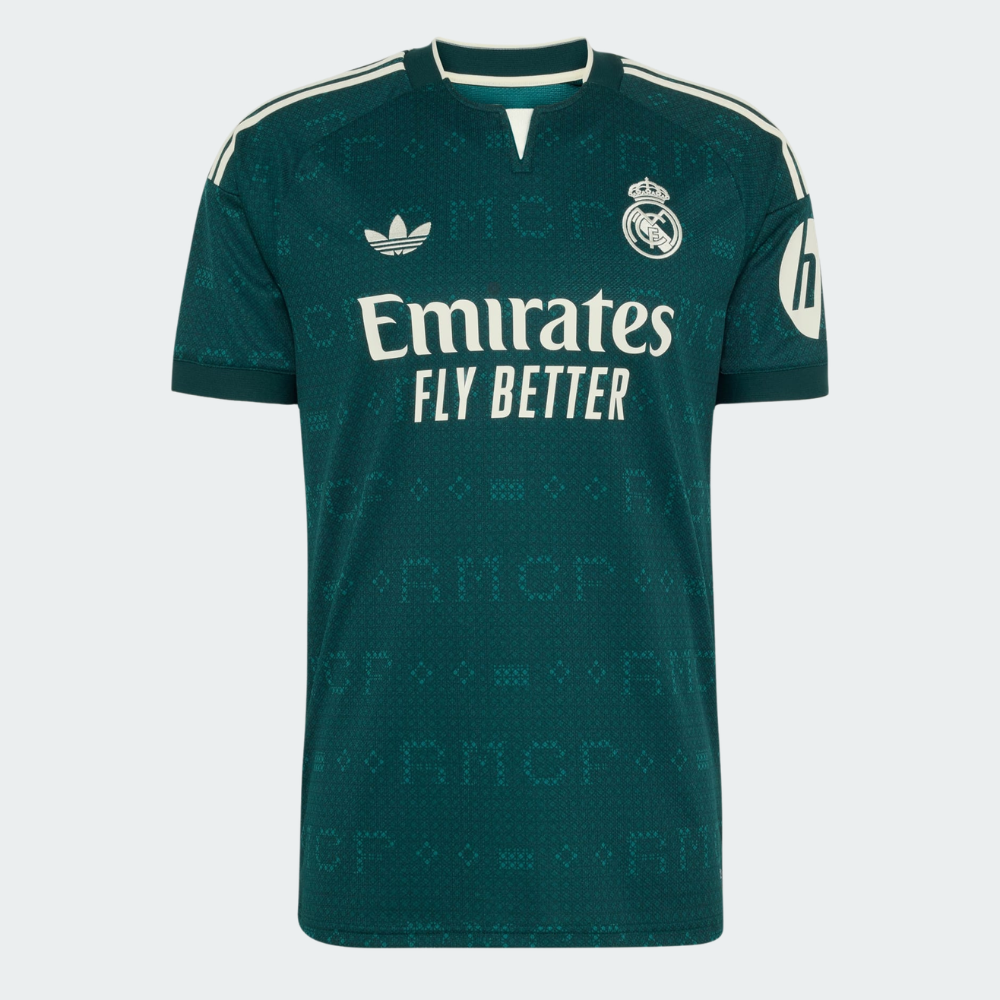 adidas Real Madrid 2026/27 Men's Away Jersey - Aurora Ivy