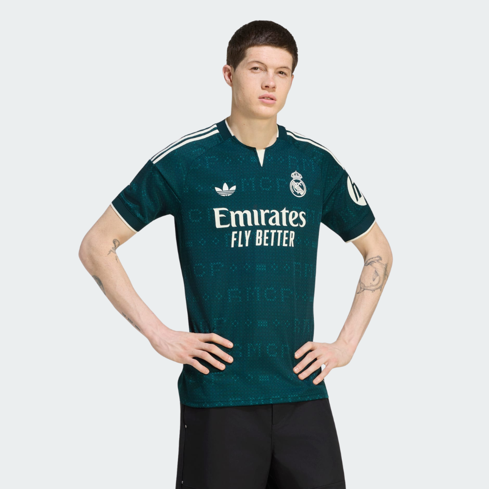 adidas Real Madrid 2026/27 Men's Away Jersey - Aurora Ivy