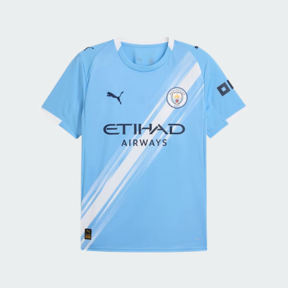 PUMA Manchester City 2025/26 Home Jersey Men’s Football Shirt Sky Blue Regular Fit dryCELL