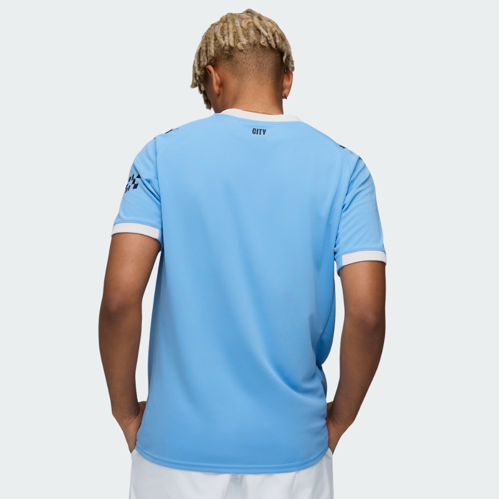 PUMA Manchester City 2025/26 Home Jersey Men’s Football Shirt Sky Blue Regular Fit dryCELL